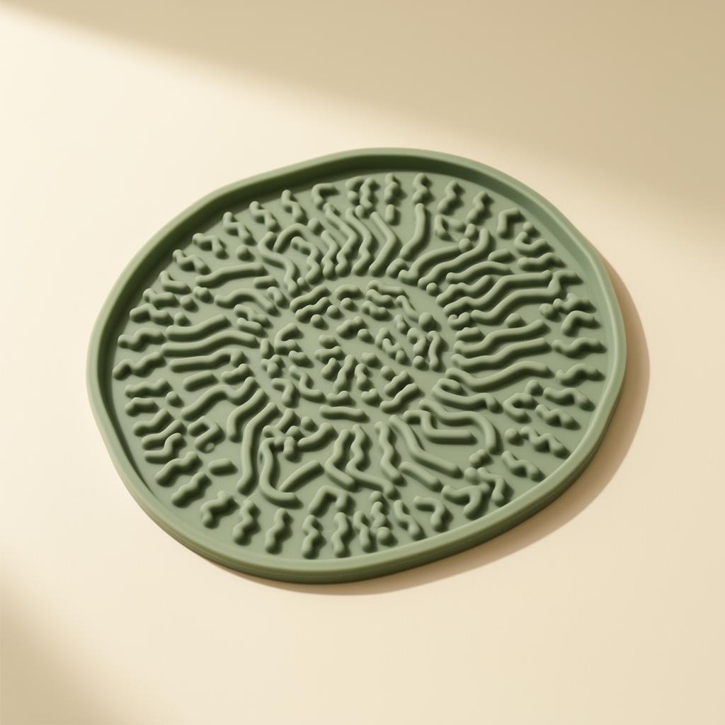 Enrichment feeding mat